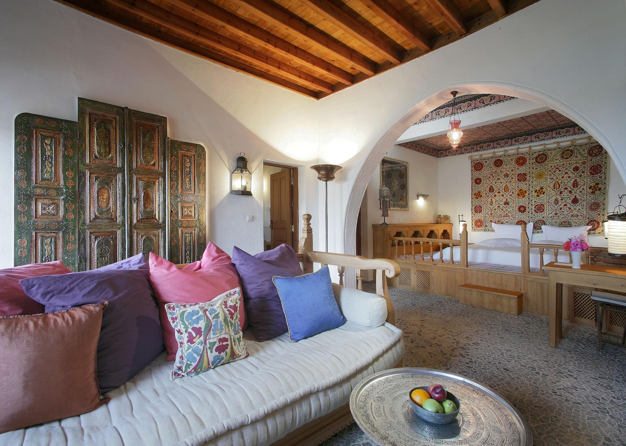 Melenos Art Boutique Hotel Líndosz Szoba fotó