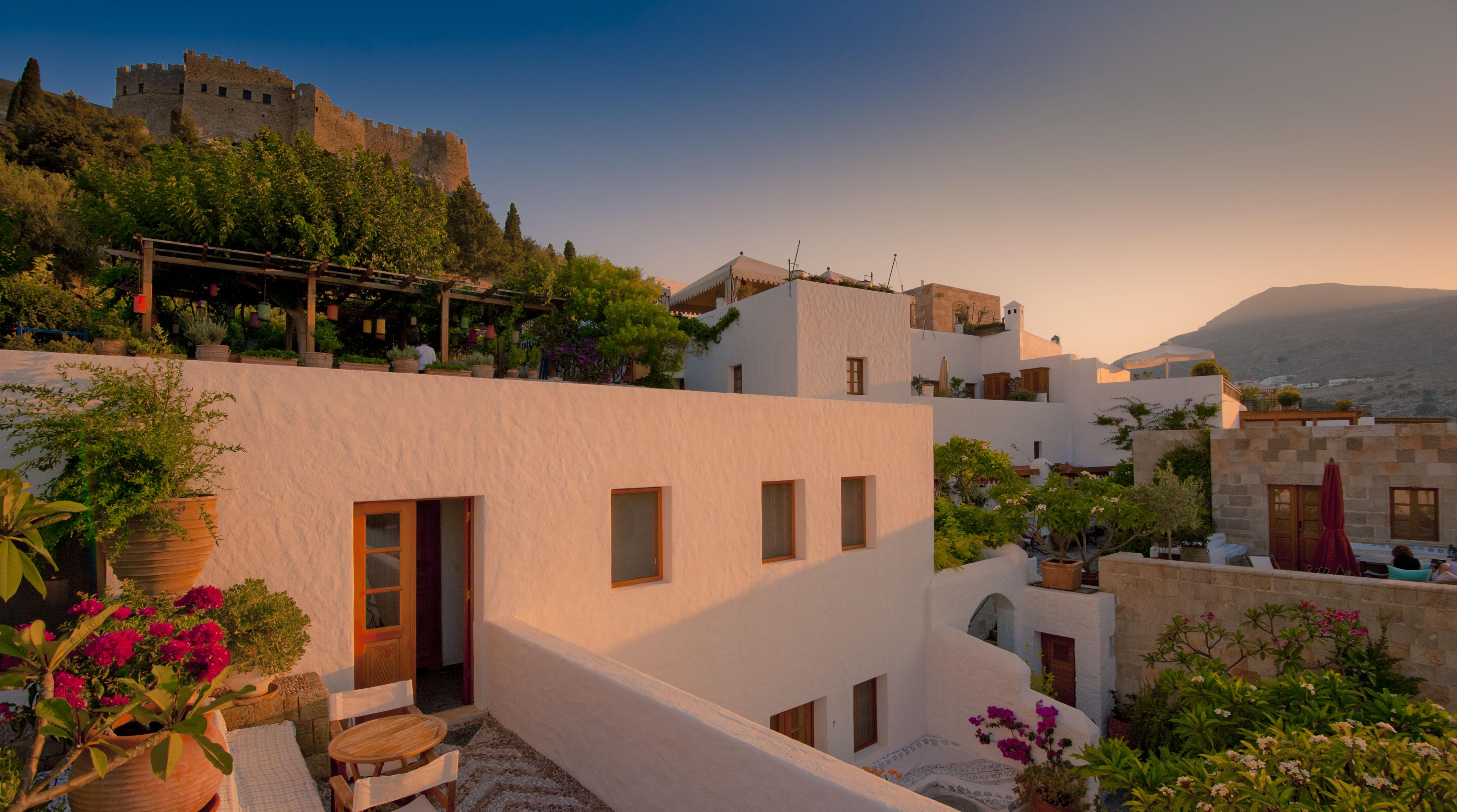 Melenos Art Boutique Hotel Líndosz Kültér fotó