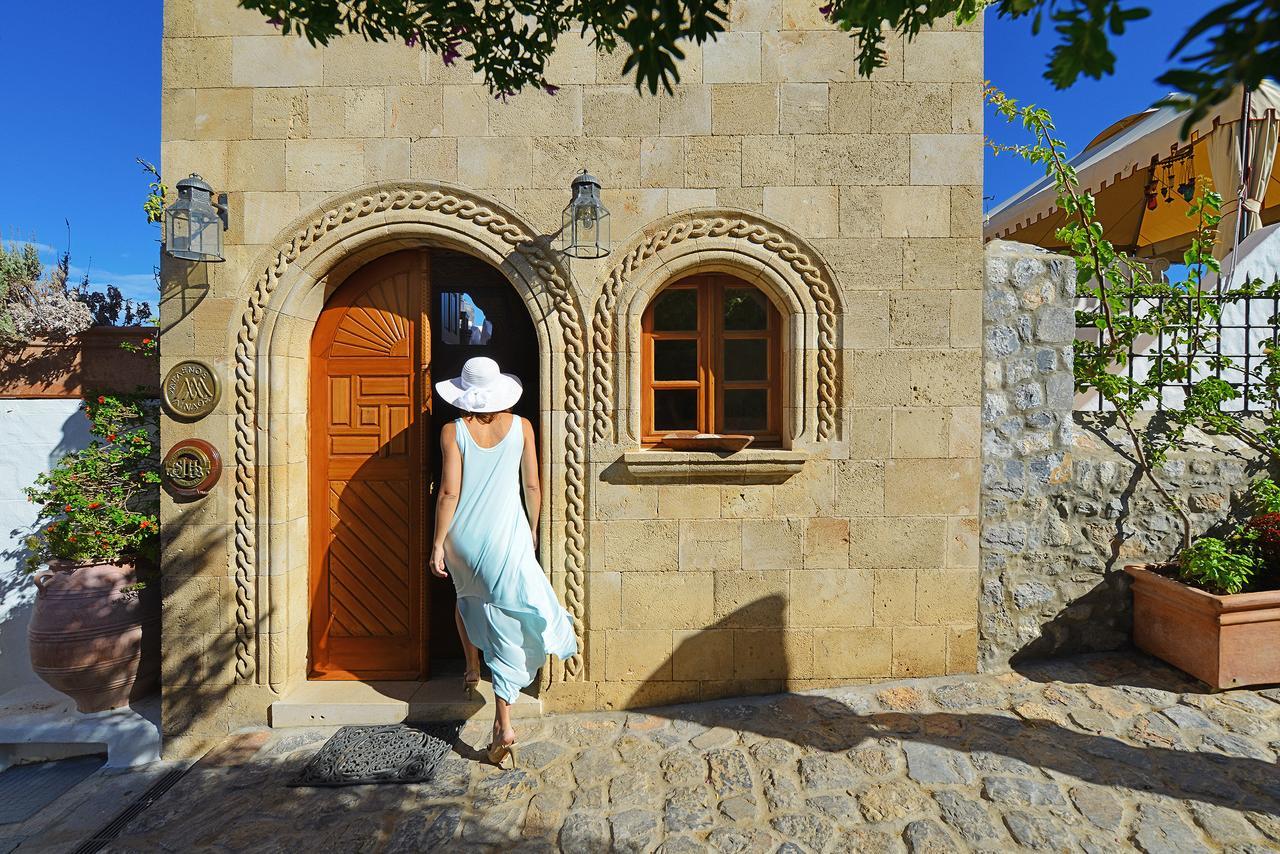 Melenos Art Boutique Hotel Líndosz Kültér fotó