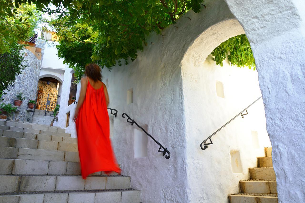 Melenos Art Boutique Hotel Líndosz Kültér fotó